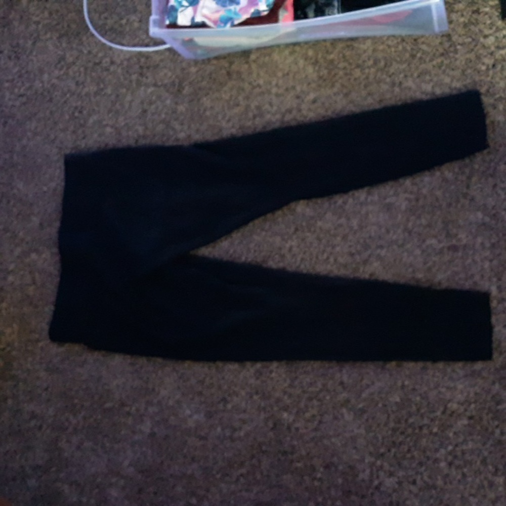 5 black pair of leggings